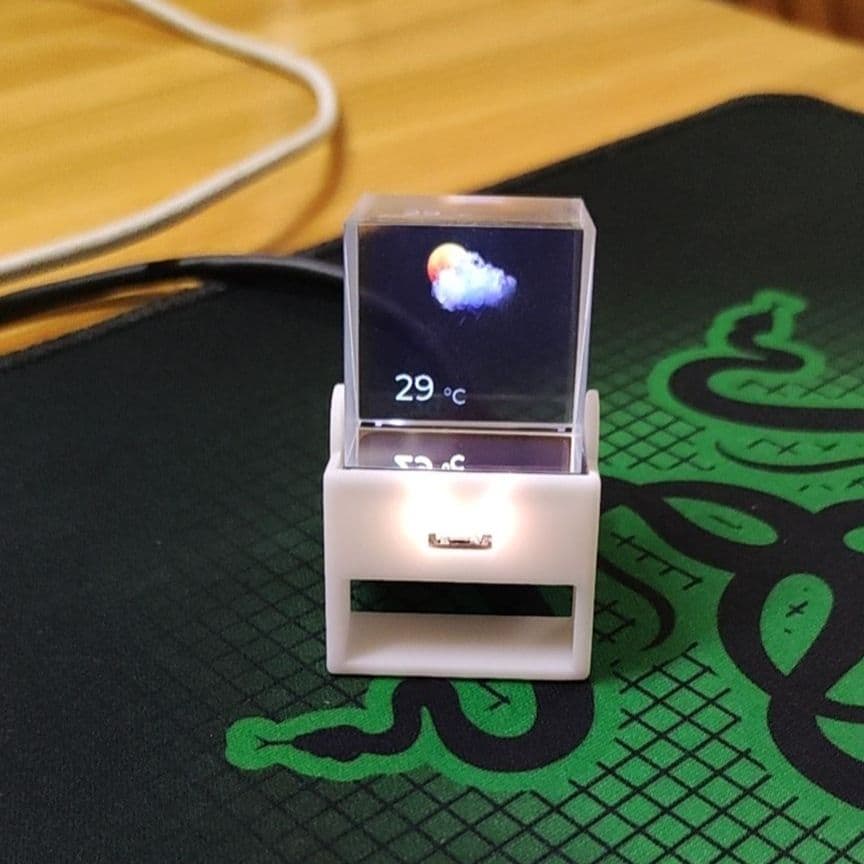 稚晖君的透明小电视HoloCubic复刻项目